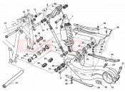 DUCATI 1998 Superbike 916 Senna 030 - REAR SHOCK ABSORBER » SWING ARM