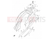 33B - FRAME COVER (MODEL W/X/Y) - Suzuki AN125 X (1999)