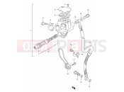 46 - FRONT BRAKE HOSE - Suzuki AN125 X (1999)
