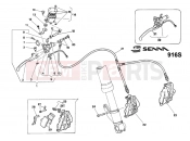 DUCATI 1998 Superbike 916 Senna FRONT BRAKE SYSTEM » BRAKING SYSTEM