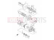 15 - TRANSMISSION (1) - Suzuki AN150 X (1999)