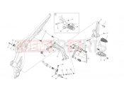 DUCATI Diavel Strada FOOTRESTS, LEFT