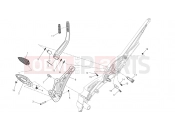 DUCATI Diavel FOOTRESTS, RIGHT