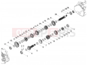 MOTOGUZZI V85 TT E5+ (EU) Gear box - Gear assembly