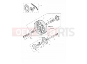 TRIUMPH THUNDERBIRD Rear Wheel/Final Drive  » 29155
