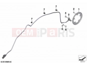 BMW Motorrad BMW 2019 C models C 400 X (0C09, 0C19) Rotational-speed sensor, rear | Rotational-speed sensor, rear