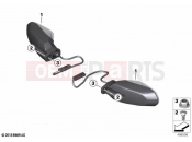 BMW Motorrad BMW 2019 C models C 400 X (0C09, 0C19) LED turn indicators, rear | LED turn indicators, rear