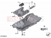 Oil pan - BMW Motorrad F 900 GS Adv. (0K71, 0K73) 2024