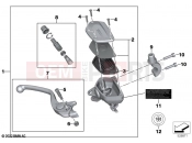 Control assembly fitting - BMW Motorrad F 900 GS Adv. (0K71, 0K73) 2024