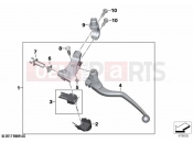 Clutch control assembly - BMW Motorrad F 900 GS Adv. (0K71, 0K73) 2024