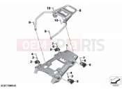 Luggage grid - BMW Motorrad F 900 GS Adv. (0K71, 0K73) 2024