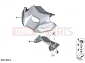 Mudguard - BMW Motorrad F 900 GS Adv. (0K71, 0K73) 2024