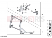 Retrofitting centre stand - BMW Motorrad F 900 GS Adv. (0K71, 0K73) 2024