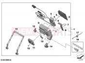 Navigation preparation - BMW Motorrad F 900 GS Adv. (0K71, 0K73) 2024