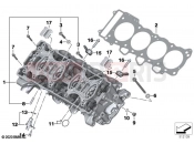 BMW Motorrad BMW 2016 S models S 1000 RR 15 (0D40) Cylinder head