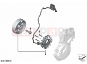 BMW Motorrad BMW 2016 S models S 1000 RR 15 (0D40) Alternator