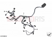 BMW Motorrad BMW 2016 S models S 1000 RR 15 (0D40) Engine wiring harness