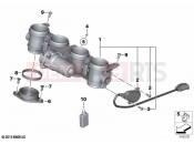 BMW Motorrad BMW 2016 S models S 1000 RR 15 (0D40) Throttle housing Assy
