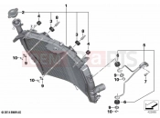BMW Motorrad BMW 2016 S models S 1000 RR 15 (0D40) Radiator