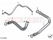 BMW Motorrad BMW 2016 S models S 1000 RR 15 (0D40) Cooling system - water hoses