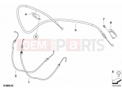 BMW Motorrad BMW 2016 S models S 1000 RR 15 (0D40) Bowden cables