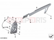 BMW Motorrad BMW 2016 S models S 1000 RR 15 (0D40) Chainguard