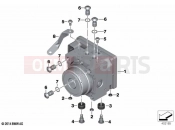 BMW Motorrad BMW 2016 S models S 1000 RR 15 (0D40) Pressure modulator ABS