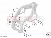 BMW Motorrad BMW 2016 S models S 1000 RR 15 (0D40) Engine-suspension swinging-fork pivot