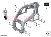 BMW Motorrad BMW 2016 S models S 1000 RR 15 (0D40) Main frame