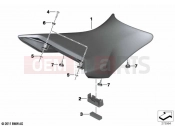 BMW Motorrad BMW 2016 S models S 1000 RR 15 (0D40) Seat bench