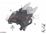 BMW Motorrad BMW 2016 S models S 1000 RR 15 (0D40) LED rear light