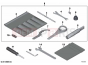 BMW Motorrad BMW 2016 S models S 1000 RR 15 (0D40) Additional tool kit