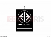 BMW Motorrad BMW 2016 S models S 1000 RR 15 (0D40) Label 