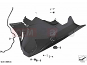 BMW Motorrad BMW 2016 S models S 1000 RR 15 (0D40) Engine spoiler, carbon Race
