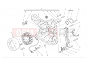 DUCATI Monster 1100 S Alternator-side crankcase cover