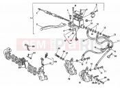 DUCATI 1997 Supersport 750 SS FRONT BRAKE SYSTEM DOUBLE DISC » BRAKING SYSTEM