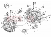 DUCATI 1997 Supersport 750 SS CRANKCASE FMM &GT;001274 » ENGINE CASE