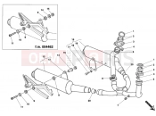 DUCATI 1997 Monster 900 EXHAUST SYSTEM » EXHAUST SYSTEM