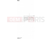 1 - GASKET SET - Suzuki AN400A L3 (2013) Burgman 400 (E02,E19,E24)
