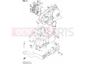11 - CRANKCASE COVER - Suzuki AN400A L3 (2013) Burgman 400 (E02,E19,E24)