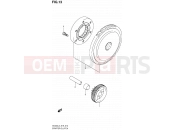 13 - STARTER CLUTCH - Suzuki AN400A L3 (2013) Burgman 400 (E02,E19,E24)