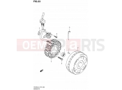 33 - MAGNETO - Suzuki AN400A L3 (2013) Burgman 400 (E02,E19,E24)