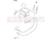 39 - BATTERY (AN400ZAL3 E19) - Suzuki AN400A L3 (2013) Burgman 400 (E02,E19,E24)