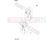 60 - HANDLE SWITCH - Suzuki AN400A L3 (2013) Burgman 400 (E02,E19,E24)