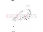 76 - FRAME COVER (AN400L3 E19) - Suzuki AN400A L3 (2013) Burgman 400 (E02,E19,E24)