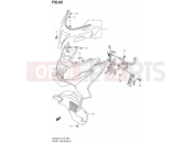 82 - FRONT LEG SHIELD (AN400L3 E19) - Suzuki AN400A L3 (2013) Burgman 400 (E02,E19,E24)