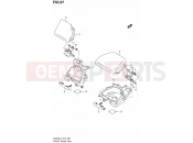 97 - FRONT PANEL BOX - Suzuki AN400A L3 (2013) Burgman 400 (E02,E19,E24)