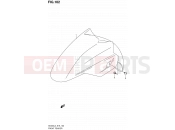 102 - FRONT FENDER (AN400AL3 E24) - Suzuki AN400A L3 (2013) Burgman 400 (E02,E19,E24)