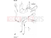 107 - HANDLEBAR (AN400AL3 E19) - Suzuki AN400A L3 (2013) Burgman 400 (E02,E19,E24)
