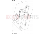 140 - FRONT FORK DAMPER (AN400AL3 E02) - Suzuki AN400A L3 (2013) Burgman 400 (E02,E19,E24)